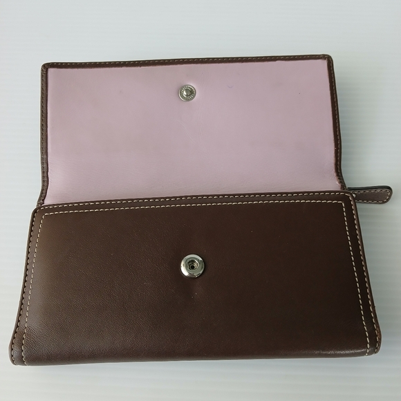Coach Brown Leather Wallet - Picture 8 of 13